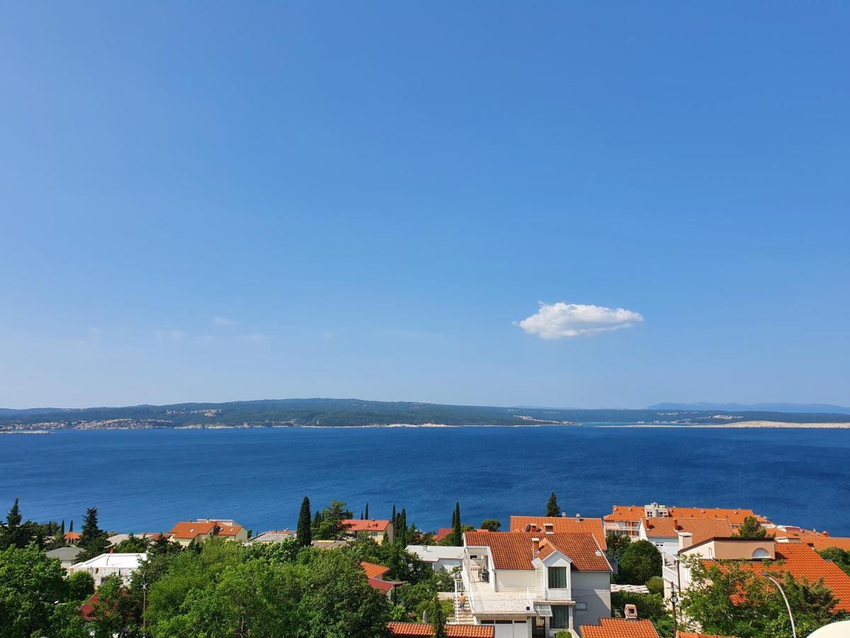 Breathtaking Seaview App Barac On Separated Floor Crikvenica Eksteriør billede